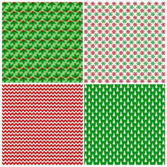 12pcs Christmas Scrapbook Paper 15x24cm Non-Adhesive Single Sided Paper