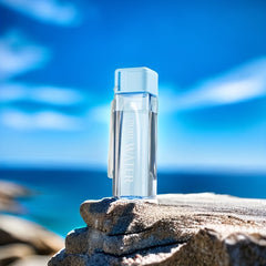 Square Water Cup Portable Leakproof Heat Resistant Plastic Bottle