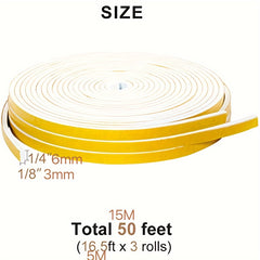 Foam Insulation Sealing Gasket Tape for Doors Windows - Sliding Door