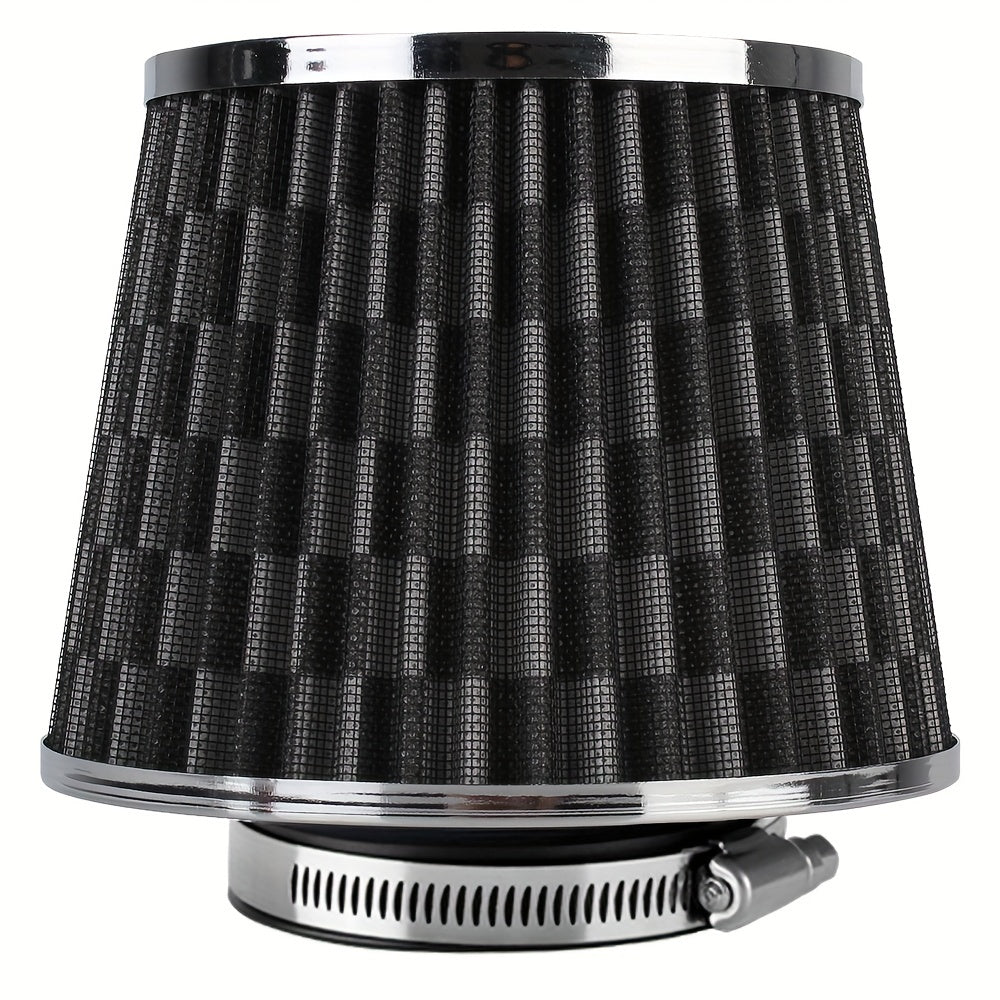 High Flow Cold Air Intake Filter 7.3in Cone Induction Kit