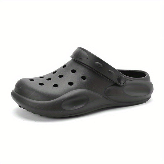 Men's Lightweight Platform Clogs Anti-Skid Soft Sole