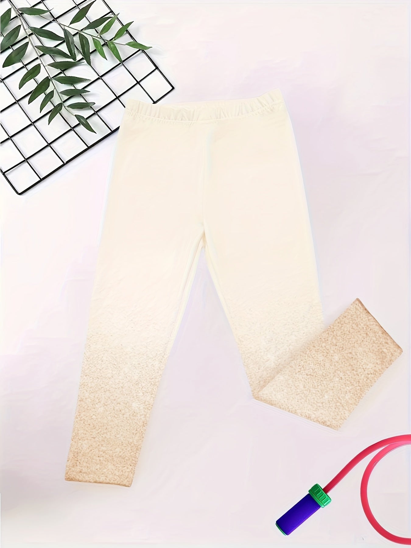 Girls Casual Gradient Leggings For All Seasons