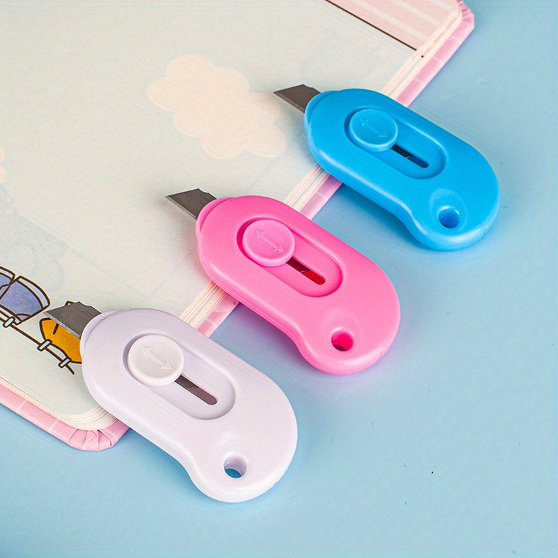 3pcs Mini Fresh Paper Cutter Box Opening Small Utility