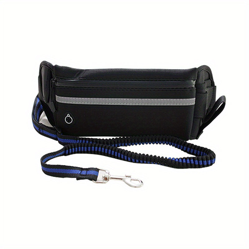 Running Waist Bag & Dog Leash Combo for Outdoor Jogging