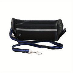 Running Waist Bag & Dog Leash Combo for Outdoor Jogging