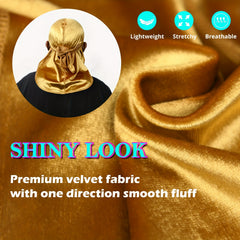 Men's Pirate Hat with Long Tail - Muslim Turban Durag