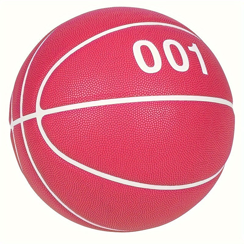 No 7 PU Leather Basketball With Air Pump Indoor Outdoor