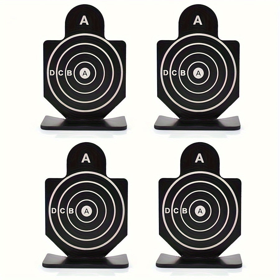 4pcs Aluminum Alloy Target for Outdoor Entertainment and Party