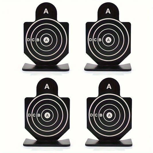 4pcs Aluminum Alloy Target for Outdoor Entertainment and Party