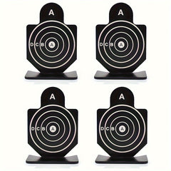 4pcs Aluminum Alloy Target for Outdoor Entertainment and Party