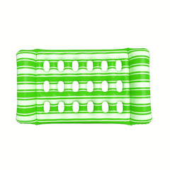 Inflatable Floating Bed Foldable Air Mattress for Pool Beach & Lake