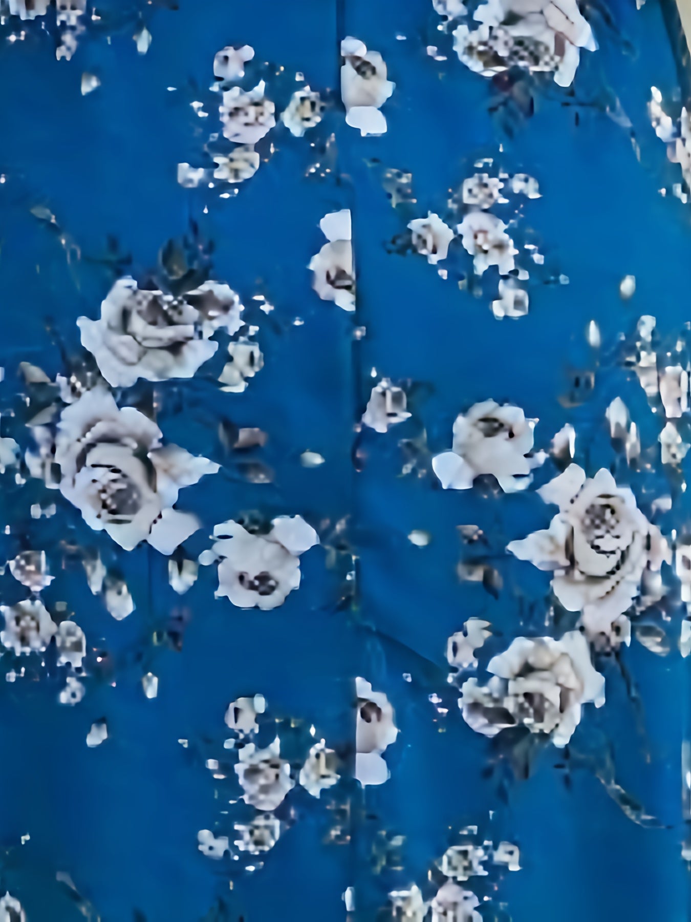 Floral Print Plus Size Abaya Dress Long Sleeve Maxi Jalabiya With Belt