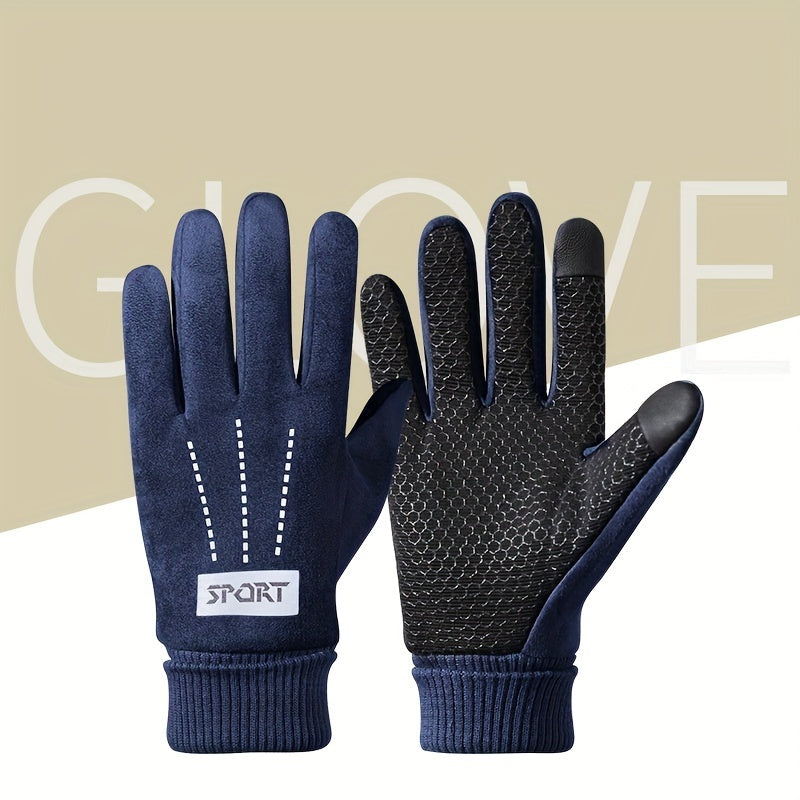 Warm Waterproof Fishing and Cycling Gloves