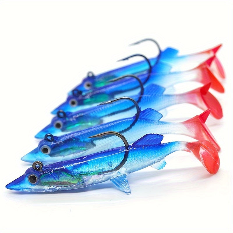 1pc 7.6g Soft Bait Realistic Arrow Tail Fishing Tackle