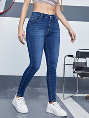 High Rise Skinny Jeans for Women