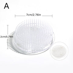 Clear Plastic Flower Frog Pin Holder for Arrangements