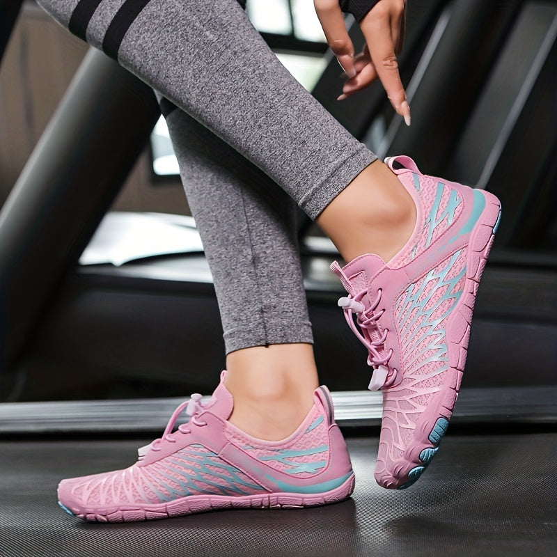 Women's Lightweight Water Shoes Lace Up Barefoot Outdoor Sports Shoes