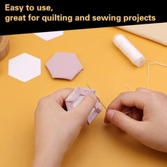 100pcs Hexagonal Paper Splicing Template