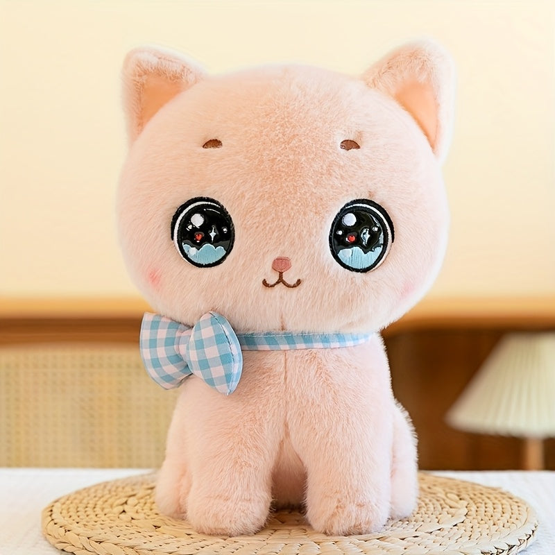 Cute Cat Bow Tie Kitten Plush Toy