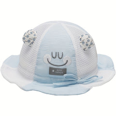 Mesh Sunshade Baby Hat for Summer Sun Protection