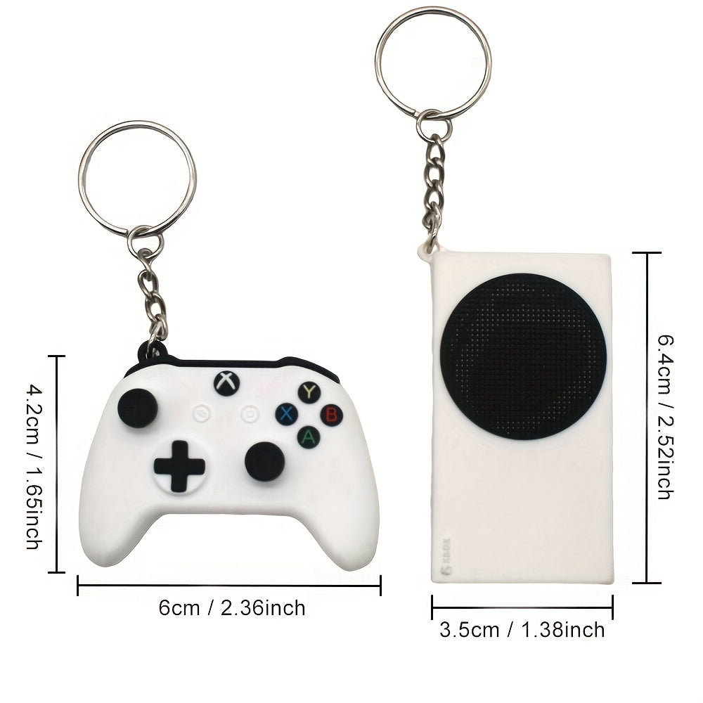 Mini Gamepad Host Key Chain Simulation Game Peripheral Pendant Men