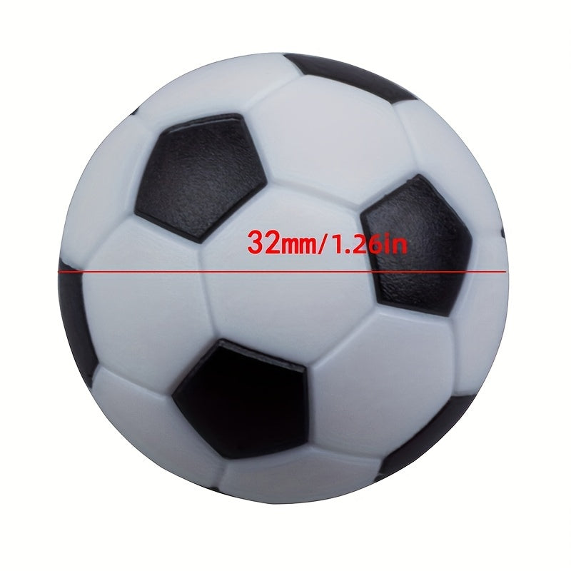 10pcs 32mm Table Soccer Ball Foosball Replacement Gift for Football Players