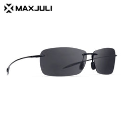 MAXJULI Tr90 Rimless Sports Sunglasses UV Protection Lightweight