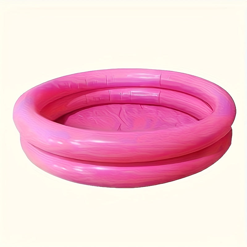 Portable Double Layer Inflatable Water Basin for Travel And Outdoor Use