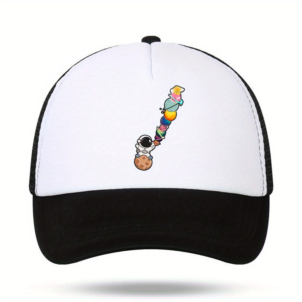 Men's Casual Baseball Cap Outdoor Sports Net Cap Driver Cap Sun Hat