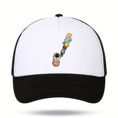 Men's Casual Baseball Cap Outdoor Sports Net Cap Driver Cap Sun Hat