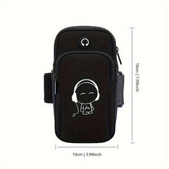 Waterproof Outdoor Sports Arm Bag for Running Hiking Fishing