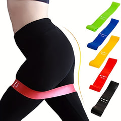 5pcs Resistance Loop Bands for Workout Legs Arms, Different Levels