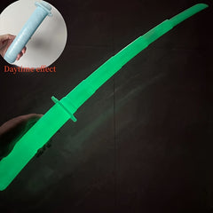 Telescopic Samurai Blade Fluorescent Toy Plastic Model
