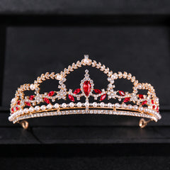 Crystal Bridal Queen Big Crown Wedding Tiara Hair Accessories