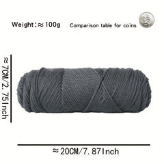 Wool Thread Australian Wool 70 Anti pilling Fiber 30 Medium Thick Thread
