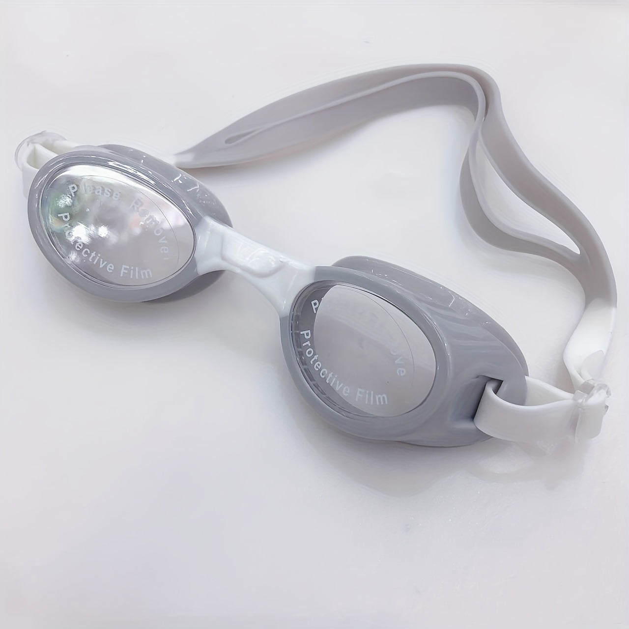Adult Silicone Swimming Goggles Anti-fog UV Protection Waterproof