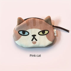 Cartoon Cat Coin Purse Storage Bag for Girls