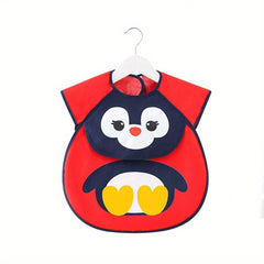 Cartoon Adjustable Baby Bibs Animal Pattern Waterproof Saliva Dripping Bib