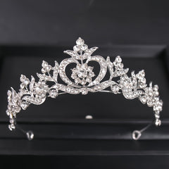 Rhinestone Queen Tiara for Women Princess Crown Birthday Tiara Headbands