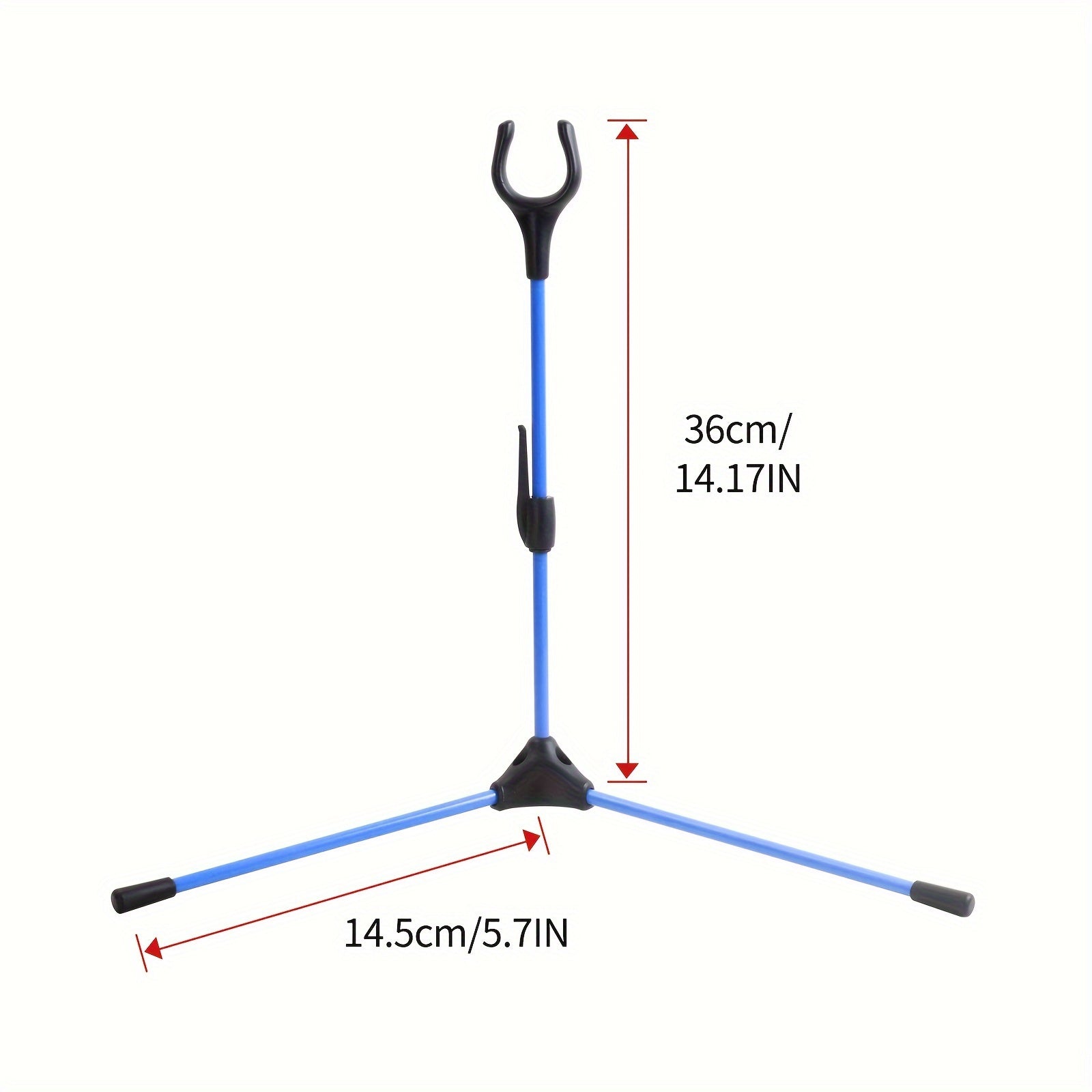 1pc Archery Bowstand Recurve Bow Holder Fiberglass Compound Bows Hanger