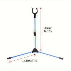 1pc Archery Bowstand Recurve Bow Holder Fiberglass Compound Bows Hanger