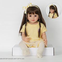 Realistic All Silicone Reborn Baby Doll Girl Toy