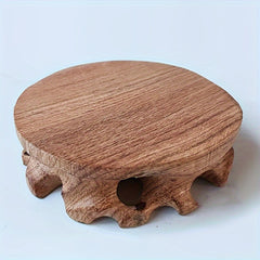 Red Wood Hand Collection Display Base Bracket