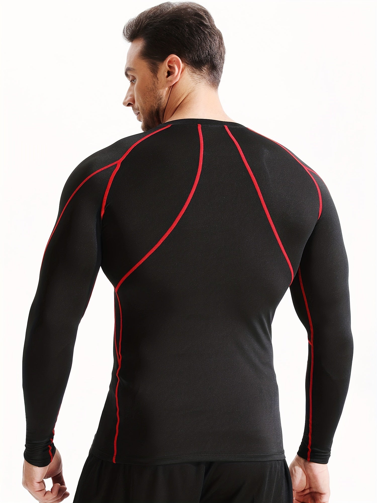 Men's Quick Drying Long Sleeve Shirt for Fitness Training