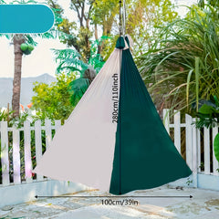 Block Hammock Bearing Load 150kg Swing Hanging Chair