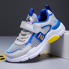 Boys' Breathable Low Top Mesh Sneakers Lightweight Anti Slip