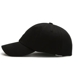 Stylish Leaf Embroidered Curved Brim Baseball Cap Men Women