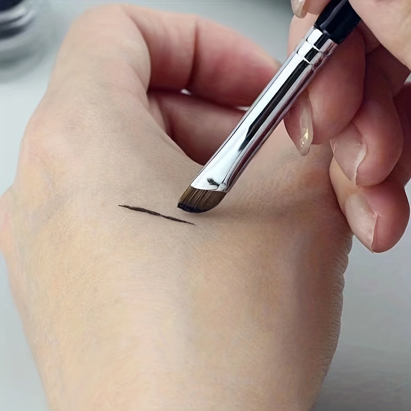 Sickle Eyeliner Brush Bevel Flat Head Fine Blade Makeup Brush