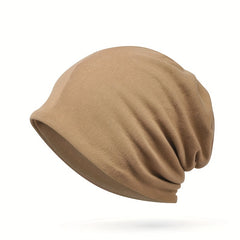 Cotton Slouchy Beanie Hip Hop Lightweight Running Dwarf Hats Chemo Cap