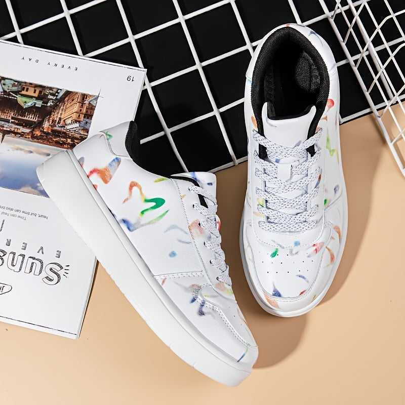 DIY Men's Low Cut Custom Lace Up Skate Sneakers